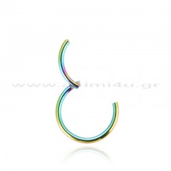 Septum κλειστό 9 mm ιριδίζον χρώμα Septum κλειστό 9 mm ιριδίζον χρώμα