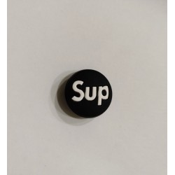 Jibbitz σήμα sup μαύρο No245 Jibbitz σήμα sup μαύρο No245