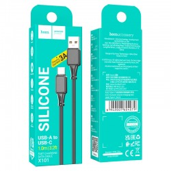 HOCO  X101 ASSISTANT SILICONE ΚΑΛΩΔΙΟ ΦΟΡΤΙΣΗΣ TYPE-C HOCO  X101 ASSISTANT SILICONE ΚΑΛΩΔΙΟ ΦΟΡΤΙΣΗΣ TYPE-C