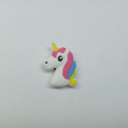 Jibbitz unicorn τρίχρωμο No134 Jibbitz unicorn τρίχρωμο No134