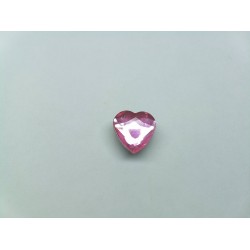 Jibbitz strass ροζ καρδιά No228 Jibbitz strass ροζ καρδιά No228