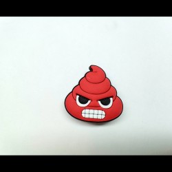 Jibbitz poop emoji red No76 Jibbitz poop emoji red No76