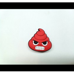 Jibbitz poop emoji red No76 Jibbitz poop emoji red No76