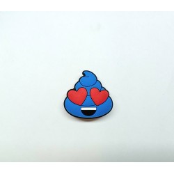 Jibbitz poop emoji inlove No77 Jibbitz poop emoji inlove No77