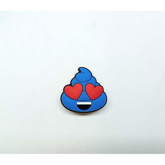 Jibbitz poop emoji inlove No77