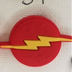 Jibbitz ασπίδα Flash Νο54 Jibbitz ασπίδα Flash Νο54