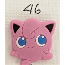 Jibbitz pokemon Jigglypuff Νο46 Jibbitz pokemon Jigglypuff Νο46