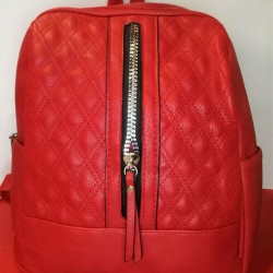 Τσάντα backpack με φερμουάρ μπροστά