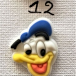 Jibbitz Donald κεφάλι No12