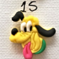 Jibbitz Pluto κεφάλι No15 Jibbitz Pluto κεφάλι No15