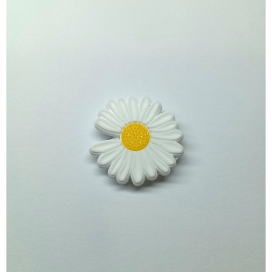 Jibbitz Λουλούδι Λευκό Νο32
